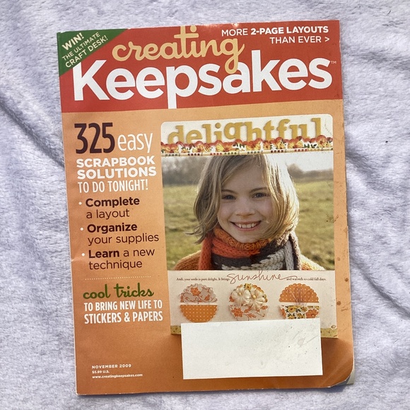 8 Creating Keepsakes Crafting Scrapbook Magazines - Picture 9 of 11
